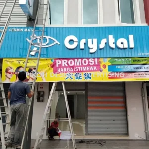 3D Box Up Lettering Signboard with Ceiling Panel Base Signboard Malaysia / LED Indoor Outdoor Hospital School University Retail Shop Cafe Restaurant Franchise | Supplier Manufacture Installer | Kedah Alor Setar Sungai Petani Jitra Kulim Langkawi Changloon