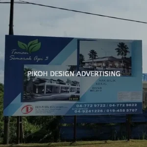 Billboard Signage Signboard | Shop Retail Taman Jabatan Jumbo Big Size Tarpaulin | Supply Printing Design Install | Near Me Kedah Perlis Penang Malaysia
