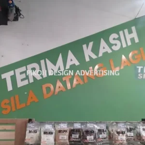 3D Non-lighted Lettering Signboard Malaysia | Non-Lighting Indoor Outdoor Hospital School University Retail Shop Cafe Restaurant Franchise | Supplier Manufacture Installer | Kedah Alor Setar Sungai Petani Jitra Kulim Changloon Langkawi