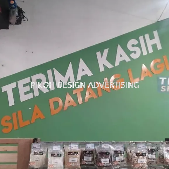 3D Non-lighted Lettering Signboard Malaysia | Non-Lighting Indoor Outdoor Hospital School University Retail Shop Cafe Restaurant Franchise | Supplier Manufacture Installer | Kedah Alor Setar Sungai Petani Jitra Kulim Changloon Langkawi