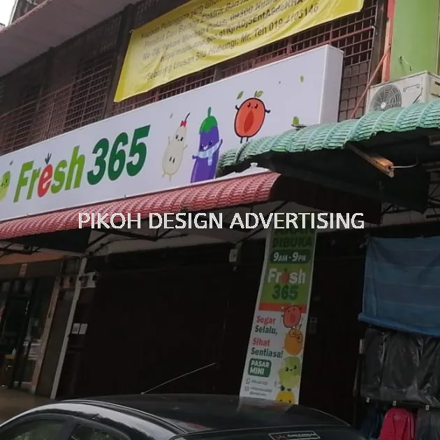 Lightbox Lighted Signboard Papan Tanda Berlampu | Outdoor Franchise Retail Shop Outlet Kedai Gerai | Manufacturer Supplier Installer | Alor Setar Jitra Sungai Petani Kulim Changloon Langkawi Kedah