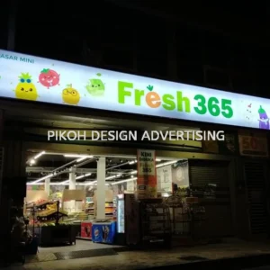 Lightbox Lighted Signboard Papan Tanda Berlampu | Outdoor Franchise Retail Shop Outlet Kedai Gerai | Manufacturer Supplier Installer | Alor Setar Jitra Sungai Petani Kulim Changloon Langkawi Kedah