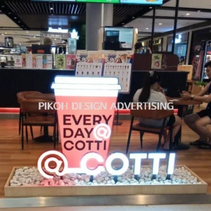 Shopping Mall 3D LED Frontlit Backlit Signboard Malaysia | Indoor Outdoor Advertising Retail Shop Kedai Premis Franchise | Manufacturer Supplier Installer | Near Me Kedah Perlis Penang Malaysia