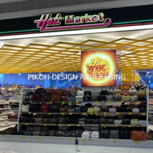 Shopping Mall 3D LED Frontlit Backlit Signboard Malaysia | Indoor Outdoor Advertising Retail Shop Kedai Premis Franchise | Manufacturer Supplier Installer | Near Me Kedah Perlis Penang Malaysia