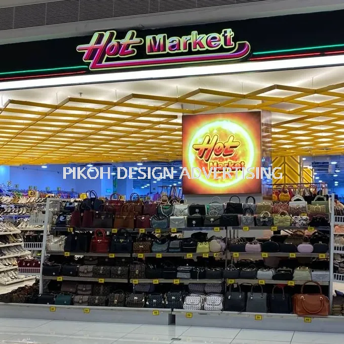 Shopping Mall 3D LED Frontlit Backlit Signboard Malaysia | Indoor Outdoor Advertising Retail Shop Kedai Premis Franchise | Manufacturer Supplier Installer | Near Me Kedah Perlis Penang Malaysia