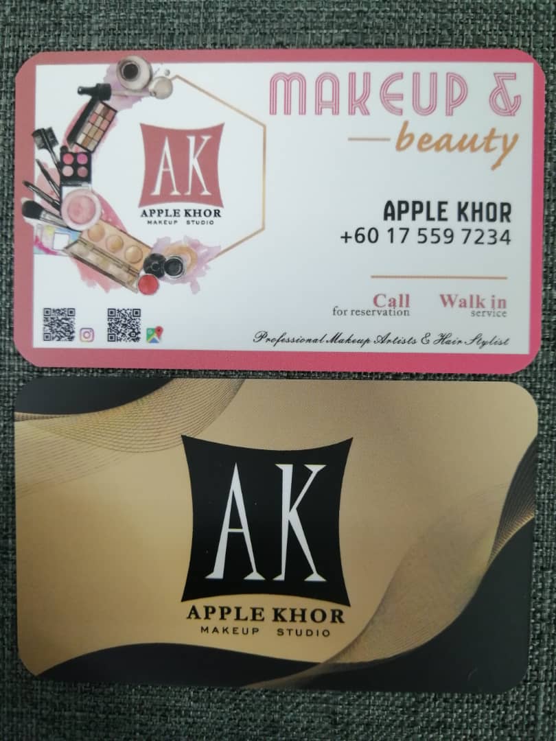 Business Name Card | Spot UV Emboss Matt Gloss Laminate | Design Supply Printing Courier | Near Me Kedah Perlis Penang Malaysia