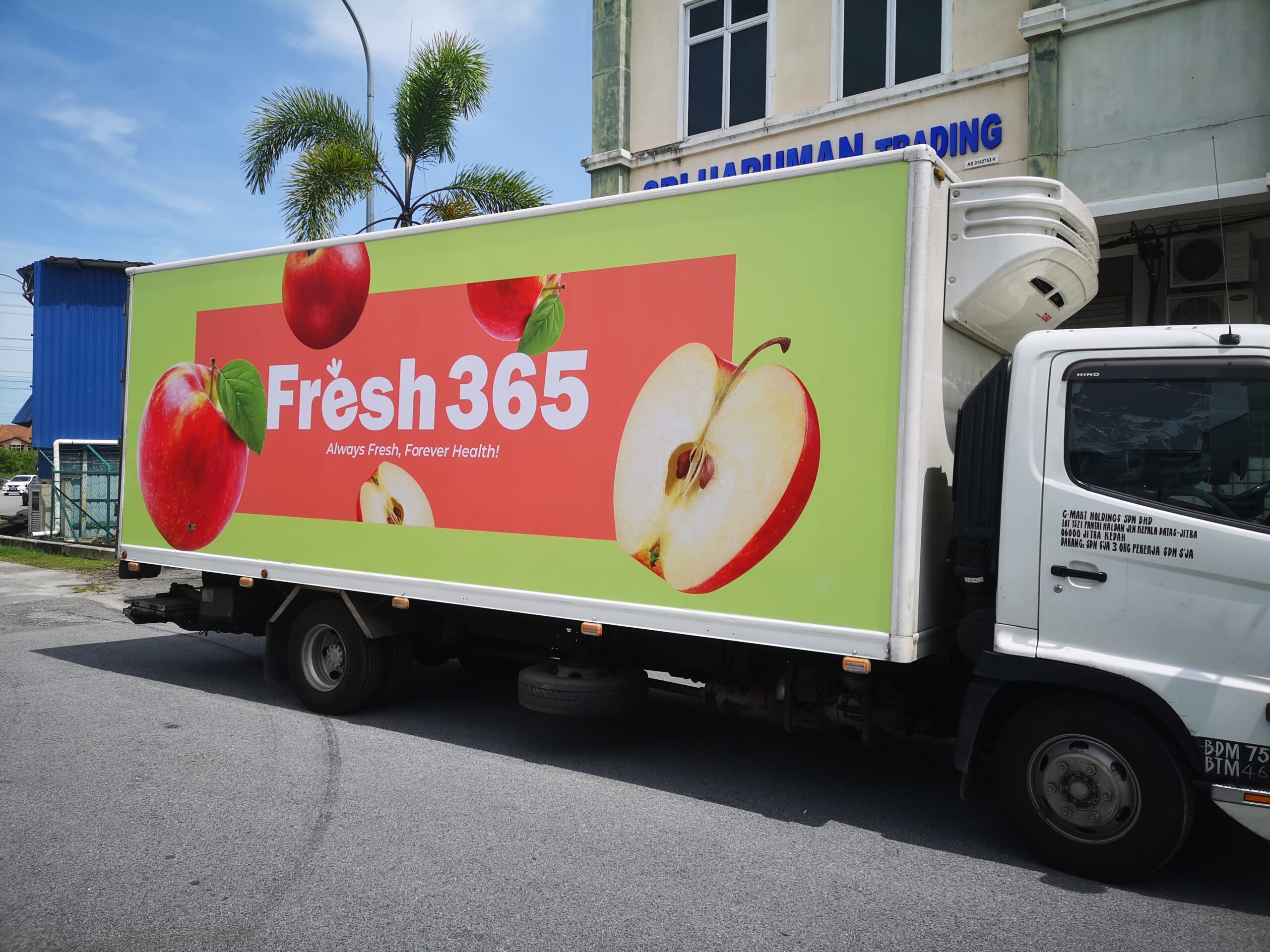 Lorry Van Truck Vehicle Sticker Advertising Malaysia | UV Waterproof Vinyl Sticker | Wrapping Printing Installer | Alor Setar Jitra Sungai Petani Kulim Changloon Langkawi Kedah