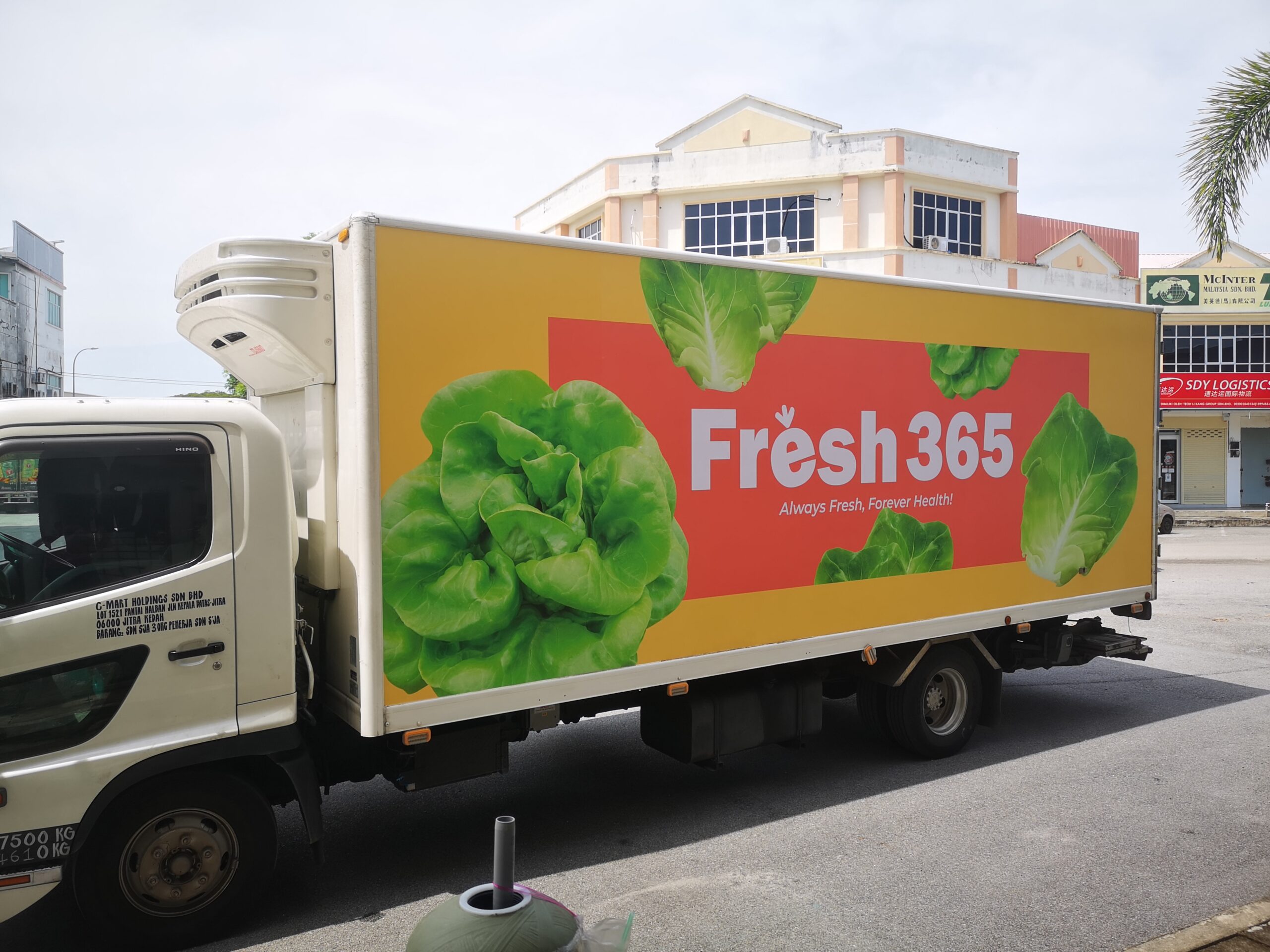 Lorry Van Truck Vehicle Sticker Advertising Malaysia | UV Waterproof Vinyl Sticker | Wrapping Printing Installer | Alor Setar Jitra Sungai Petani Kulim Changloon Langkawi Kedah