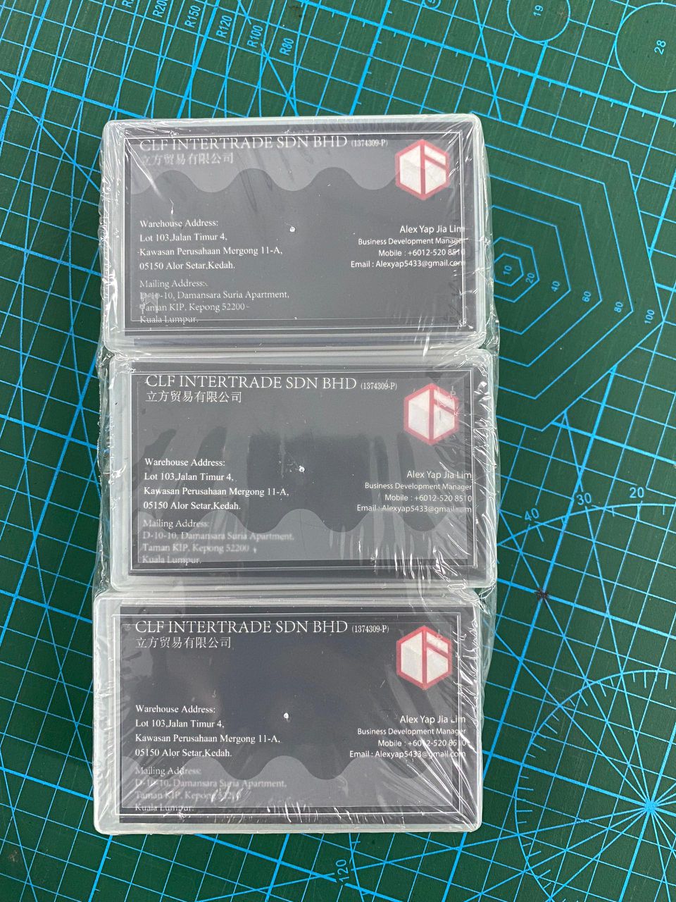 Business Name Card | Spot UV Emboss Matt Gloss Laminate | Design Supply Printing Courier | Near Me Kedah Perlis Penang Malaysia