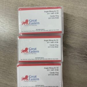 Business Name Card | Spot UV Emboss Matt Gloss Laminate | Design Supply Printing Courier | Near Me Kedah Perlis Penang Malaysia