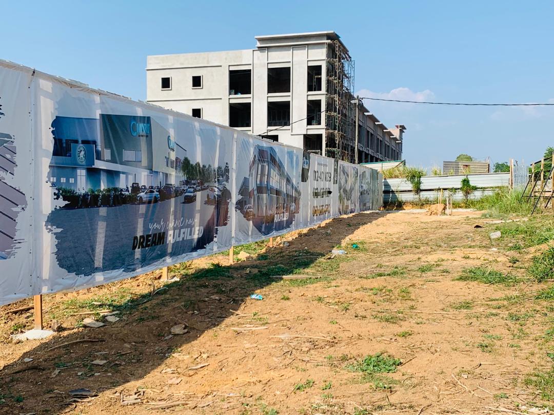 Project Hoarding Board | New Building Taman Factory Renovation Supermarket Hypermarket Shopping Mall | Supply Printing Design Install | Near Me Kedah Perlis Penang Malaysia