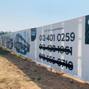 Project Hoarding Board | New Building Taman Factory Renovation Supermarket Hypermarket Shopping Mall | Supply Printing Design Install | Near Me Kedah Perlis Penang Malaysia