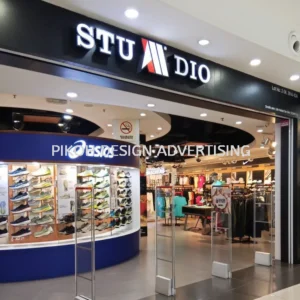 Shopping Mall 3D LED Frontlit Backlit Signboard Malaysia | Indoor Outdoor Advertising Retail Shop Kedai Premis Franchise | Manufacturer Supplier Installer | Near Me Kedah Perlis Penang Malaysia