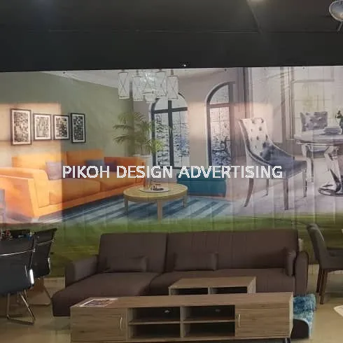 Banner Backdrop Bunting with Eyelet Strip String | Shop Lot Shopping Mall Space for Lease Rent Sell Renovation Under Construction | Supply Manufacture Design Installation | Kedah Perlis Penang