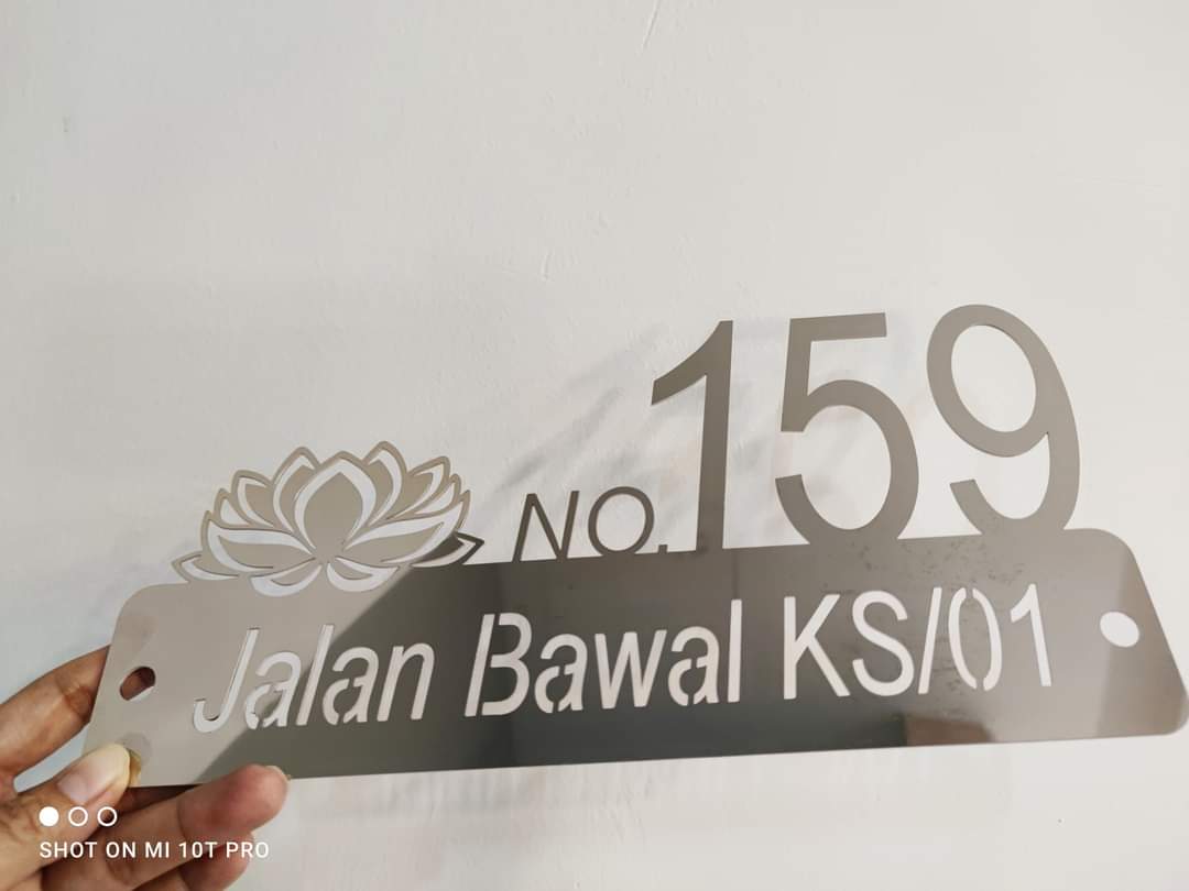 Stainless Steel Aluminium Metal Etching Signs | Supply Design Manufacturer | Alor Setar Jitra Sungai Petani Kulim Changloon Langkawi Kedah