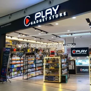 Shopping Mall 3D LED Frontlit Backlit Signboard Malaysia | Indoor Outdoor Advertising Retail Shop Kedai Premis Franchise | Manufacturer Supplier Installer | Near Me Kedah Perlis Penang Malaysia