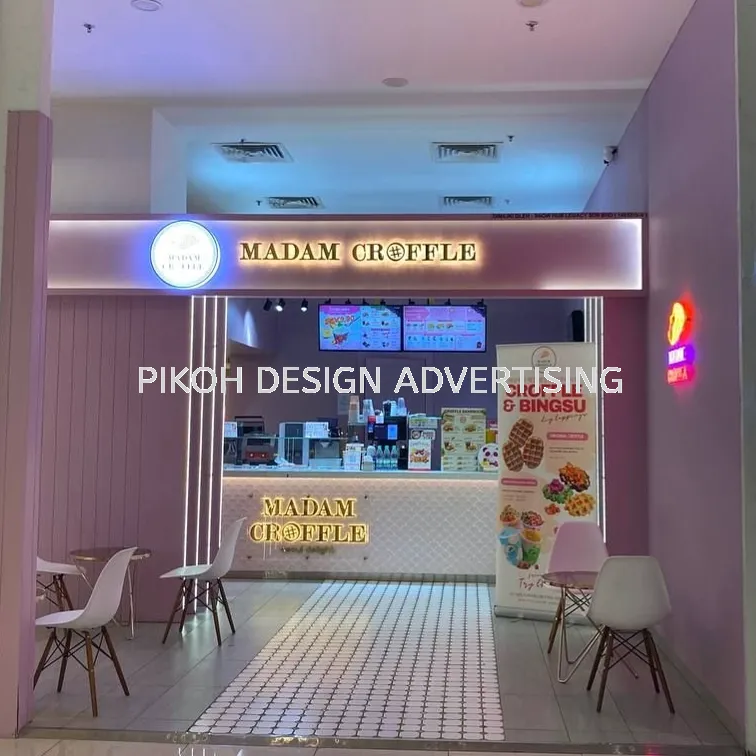 Shopping Mall 3D LED Frontlit Backlit Signboard Malaysia | Indoor Outdoor Advertising Retail Shop Kedai Premis Franchise | Manufacturer Supplier Installer | Near Me Kedah Perlis Penang Malaysia