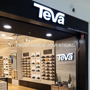 Shopping Mall 3D LED Frontlit Backlit Signboard Malaysia | Indoor Outdoor Advertising Retail Shop Kedai Premis Franchise | Manufacturer Supplier Installer | Near Me Kedah Perlis Penang Malaysia