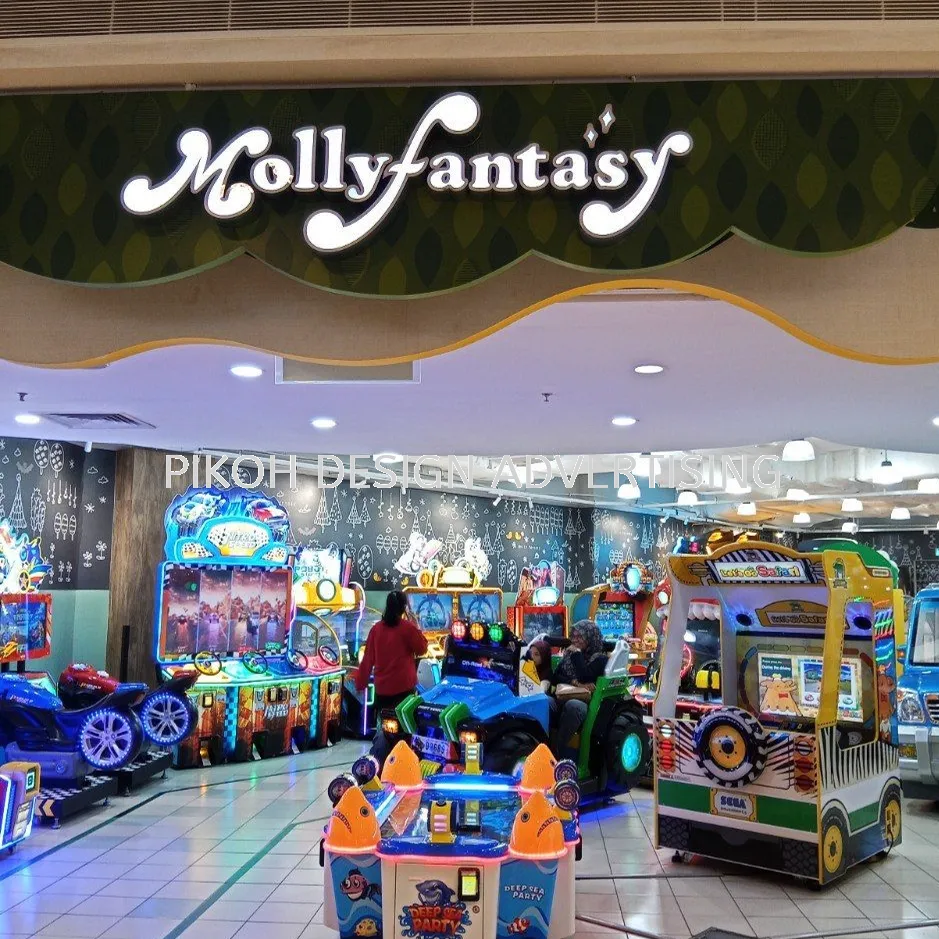 Shopping Mall 3D LED Frontlit Backlit Signboard Malaysia | Indoor Outdoor Advertising Retail Shop Kedai Premis Franchise | Manufacturer Supplier Installer | Near Me Kedah Perlis Penang Malaysia