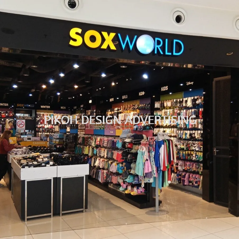 Shopping Mall 3D LED Frontlit Backlit Signboard Malaysia | Indoor Outdoor Advertising Retail Shop Kedai Premis Franchise | Manufacturer Supplier Installer | Near Me Kedah Perlis Penang Malaysia