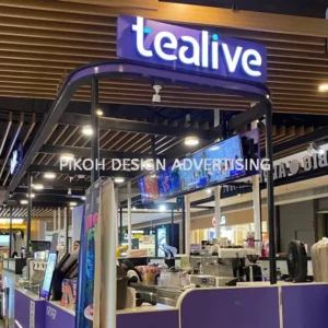 Shopping Mall 3D LED Frontlit Backlit Signboard Malaysia | Indoor Outdoor Advertising Retail Shop Kedai Premis Franchise | Manufacturer Supplier Installer | Near Me Kedah Perlis Penang Malaysia