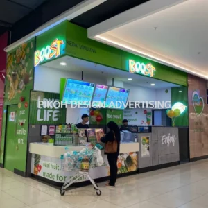 Shopping Mall 3D LED Frontlit Backlit Signboard Malaysia | Indoor Outdoor Advertising Retail Shop Kedai Premis Franchise | Manufacturer Supplier Installer | Near Me Kedah Perlis Penang Malaysia