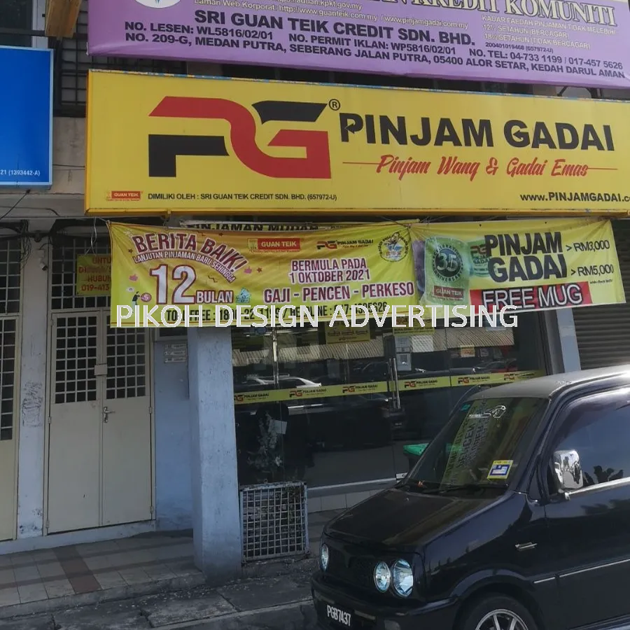 Lightbox Lighted Signboard Papan Tanda Berlampu | Outdoor Franchise Retail Shop Outlet Kedai Gerai | Manufacturer Supplier Installer | Alor Setar Jitra Sungai Petani Kulim Changloon Langkawi Kedah