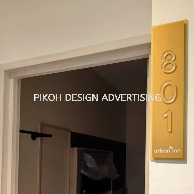 Indoor Outdoor Wall Mounted Acrylic Signage | Papan Tanda Plastik Clear | Manufacturer Supplier Installer | Kedah Perlis Penang