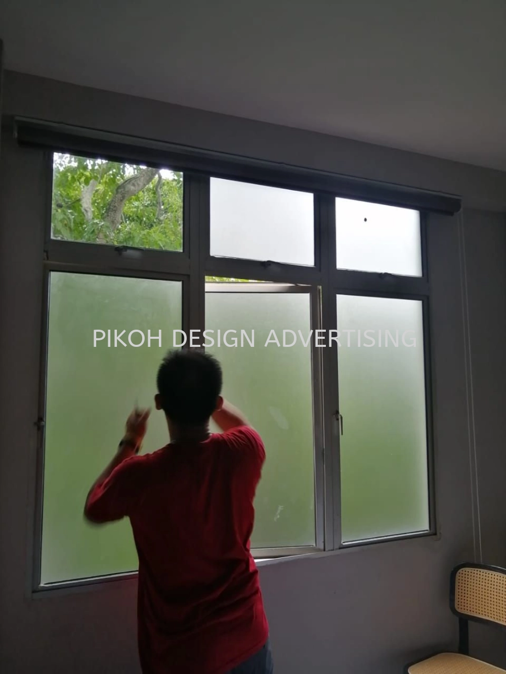 Frosted Sandblasting Sticker | Hotel Shop Mall Warehouse Factory Office Hospital University | Manufacturer Supplier Installer | Near Me Kedah Perlis Penang Malaysia