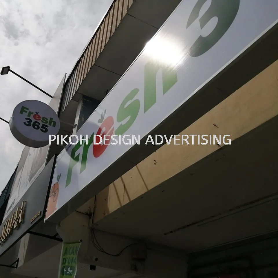 Lightbox Lighted Signboard Papan Tanda Berlampu | Outdoor Franchise Retail Shop Outlet Kedai Gerai | Manufacturer Supplier Installer | Alor Setar Jitra Sungai Petani Kulim Changloon Langkawi Kedah