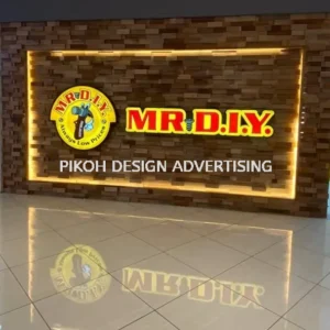 Shopping Mall 3D LED Frontlit Backlit Signboard Malaysia | Indoor Outdoor Advertising Retail Shop Kedai Premis Franchise | Manufacturer Supplier Installer | Near Me Kedah Perlis Penang Malaysia