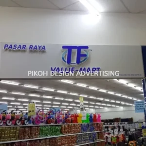 3D LED Frontlit Lettering Signage Malaysia | Shopping Mall Shop Company Outlets Logo Acrylic Signage | Maker Supplier Installer | Kedah Alor Setar Jitra Sungai Petani Kulim Changloon Langkawi