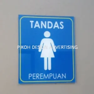 Indoor Outdoor Wall Mounted Acrylic Signage | Papan Tanda Plastik Clear | Manufacturer Supplier Installer | Kedah Perlis Penang
