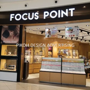 Shopping Mall 3D LED Frontlit Backlit Signboard Malaysia | Indoor Outdoor Advertising Retail Shop Kedai Premis Franchise | Manufacturer Supplier Installer | Near Me Kedah Perlis Penang Malaysia