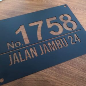 Stainless Steel Aluminium Metal Etching Signs | Supply Design Manufacturer | Alor Setar Jitra Sungai Petani Kulim Changloon Langkawi Kedah
