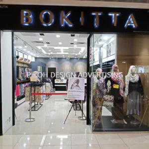 Shopping Mall 3D LED Frontlit Backlit Signboard Malaysia | Indoor Outdoor Advertising Retail Shop Kedai Premis Franchise | Manufacturer Supplier Installer | Near Me Kedah Perlis Penang Malaysia