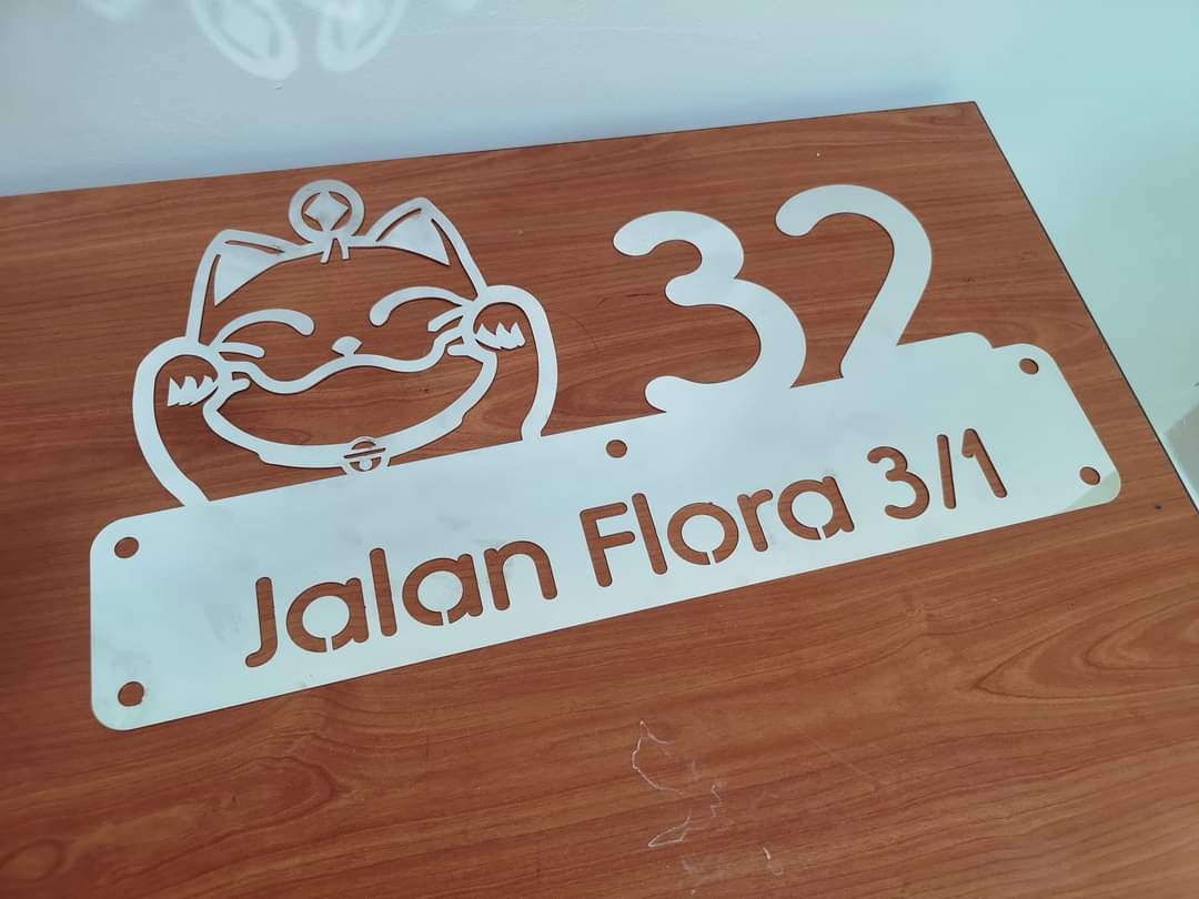 Stainless Steel Aluminium Metal Etching Signs | Supply Design Manufacturer | Alor Setar Jitra Sungai Petani Kulim Changloon Langkawi Kedah