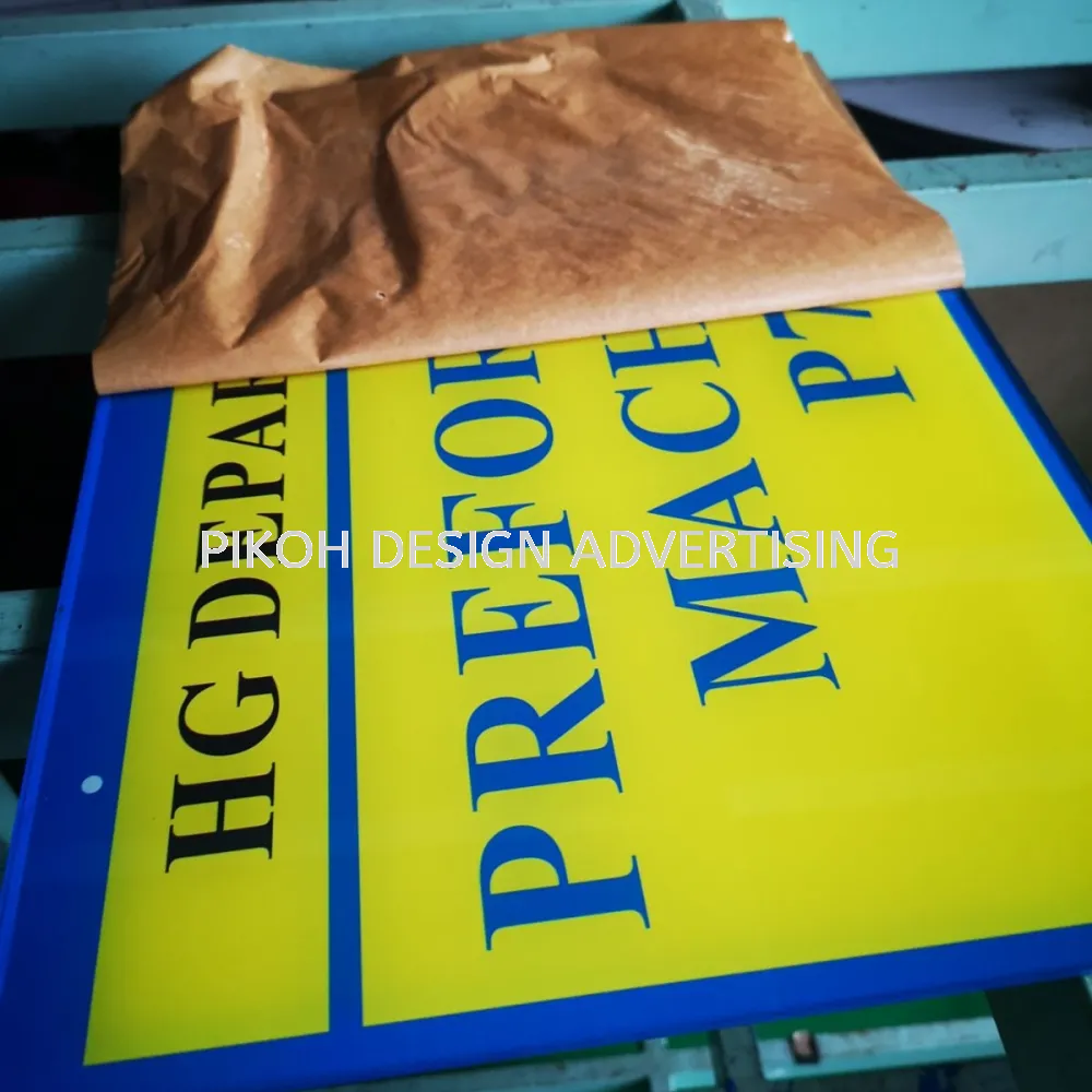 Indoor Outdoor Wall Mounted Acrylic Signage | Papan Tanda Plastik Clear | Manufacturer Supplier Installer | Kedah Perlis Penang