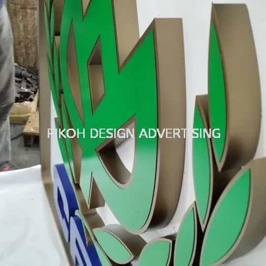 3D Non-lighted Lettering Signboard Malaysia | Non-Lighting Indoor Outdoor Hospital School University Retail Shop Cafe Restaurant Franchise | Supplier Manufacture Installer | Kedah Alor Setar Sungai Petani Jitra Kulim Changloon Langkawi