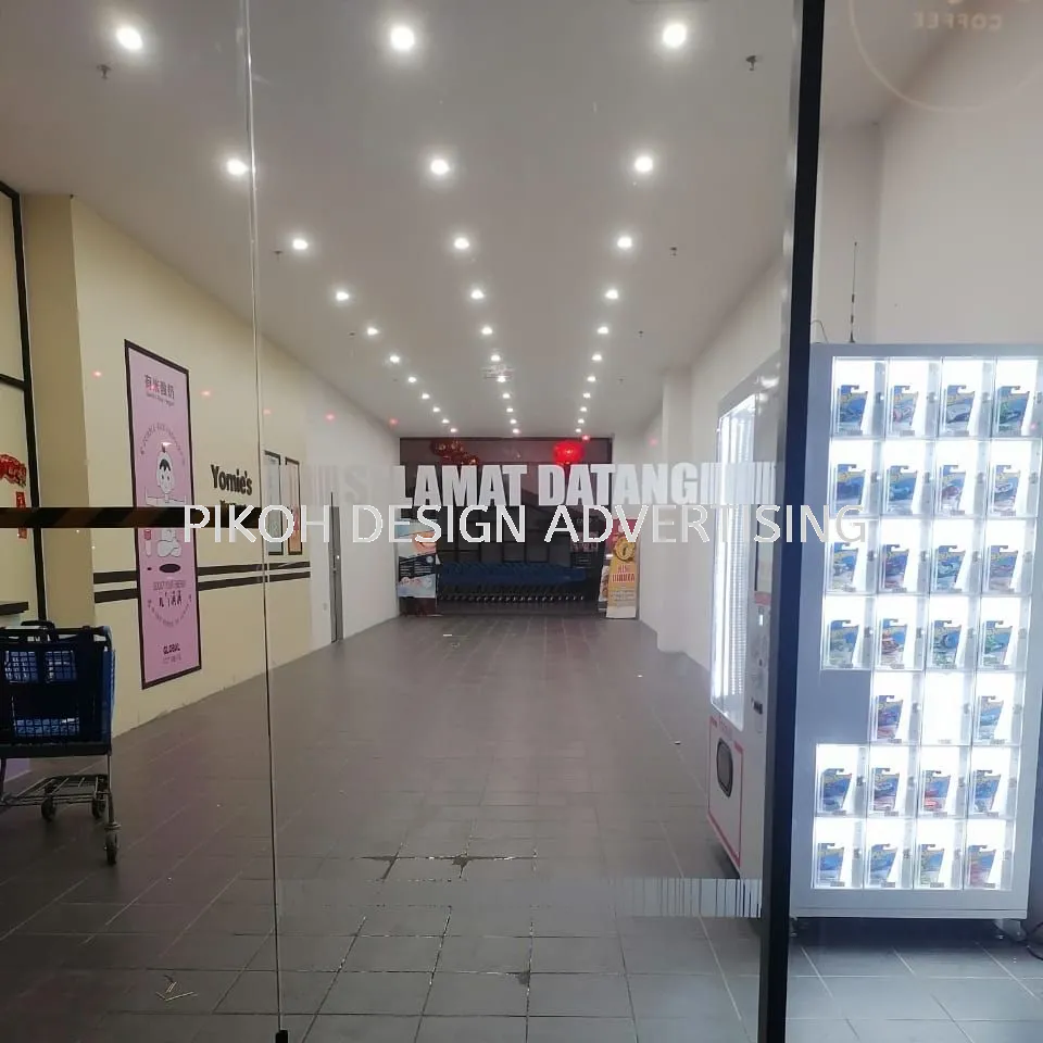 Color Sticker Cutting Wall Sticker | Alphabet Letter Wording Deco Shop Lot Shopping Mall Interior Design Custom Made | Supply Design Install | Alor Setar Jitra Sungai Petani Kulim Changloon Langkawi Kedah