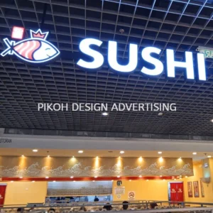 Shopping Mall 3D LED Frontlit Backlit Signboard Malaysia | Indoor Outdoor Advertising Retail Shop Kedai Premis Franchise | Manufacturer Supplier Installer | Near Me Kedah Perlis Penang Malaysia