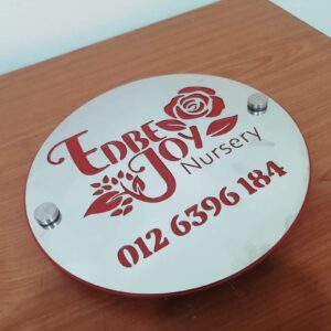 Stainless Steel Aluminium Metal Etching Signs | Supply Design Manufacturer | Alor Setar Jitra Sungai Petani Kulim Changloon Langkawi Kedah
