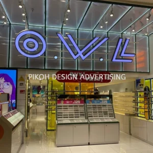 Shopping Mall 3D LED Frontlit Backlit Signboard Malaysia | Indoor Outdoor Advertising Retail Shop Kedai Premis Franchise | Manufacturer Supplier Installer | Near Me Kedah Perlis Penang Malaysia