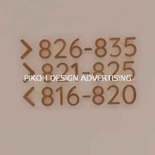 3D Non-lighted PVC Foam Signage Malaysia | PVC Foam Signs Indoor Outdoor Hospital School University Retail Shop Cafe Restaurant Franchise | Supplier Manufacture Installer | Kedah Alor Setar Sungai Petani Jitra Kulim Changloon Langkawi