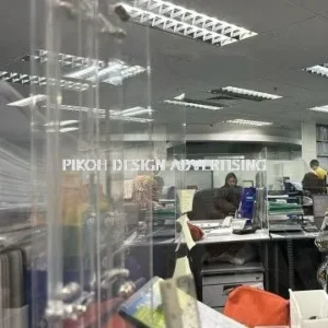 Indoor Outdoor Wall Mounted Acrylic Signage | Papan Tanda Plastik Clear | Manufacturer Supplier Installer | Kedah Perlis Penang