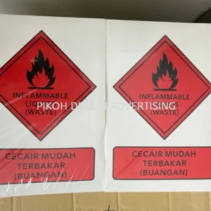Product Sticker | Sticker Label | Offset Sticker Printing | Branding Safety Product Name School Office | Supplier Manufacturer Design | Near Me Kedah Perlis Penang