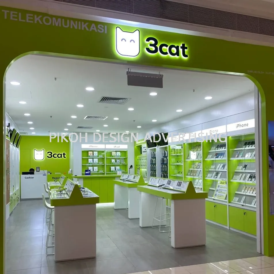 Shopping Mall 3D LED Frontlit Backlit Signboard Malaysia | Indoor Outdoor Advertising Retail Shop Kedai Premis Franchise | Manufacturer Supplier Installer | Near Me Kedah Perlis Penang Malaysia