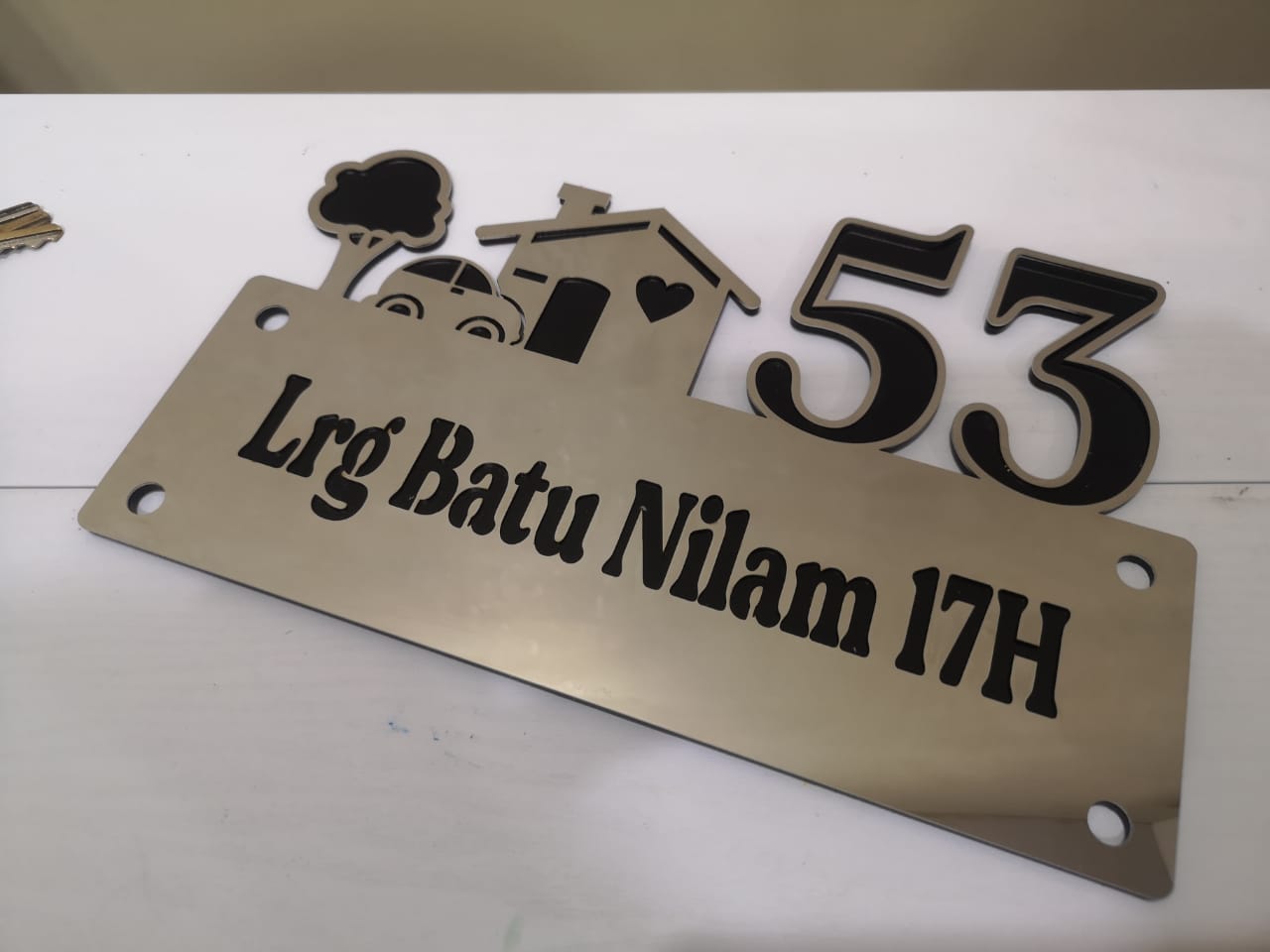 Stainless Steel Aluminium Metal Etching Signs | Supply Design Manufacturer | Alor Setar Jitra Sungai Petani Kulim Changloon Langkawi Kedah