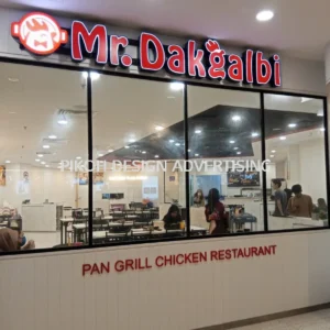 Shopping Mall 3D LED Frontlit Backlit Signboard Malaysia | Indoor Outdoor Advertising Retail Shop Kedai Premis Franchise | Manufacturer Supplier Installer | Near Me Kedah Perlis Penang Malaysia