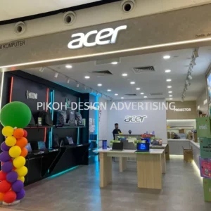 Shopping Mall 3D LED Frontlit Backlit Signboard Malaysia | Indoor Outdoor Advertising Retail Shop Kedai Premis Franchise | Manufacturer Supplier Installer | Near Me Kedah Perlis Penang Malaysia